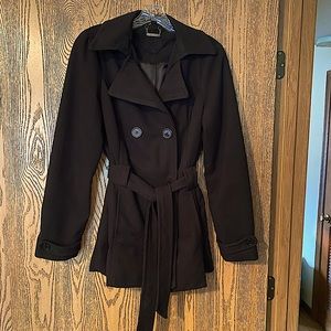 Black peacoat size small - great for fall/winter